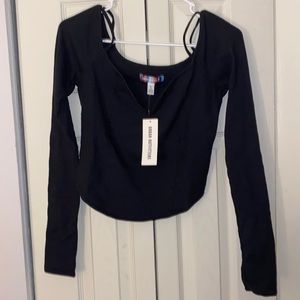 NWT urban outfitters francesca off the shoulder top